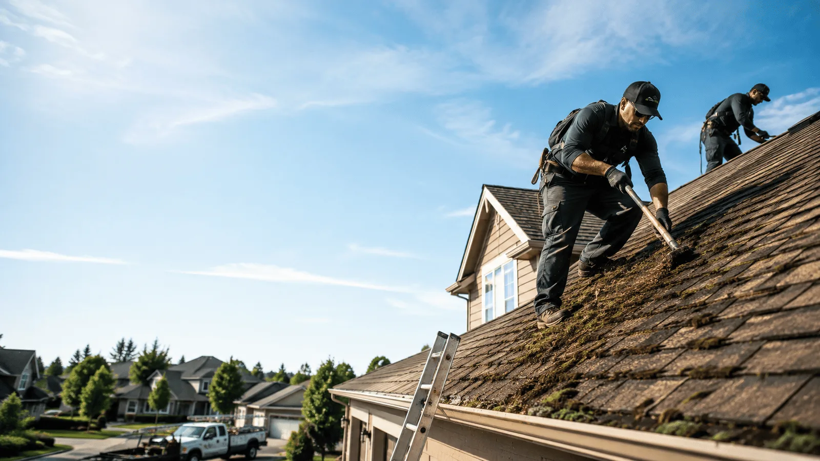 Roof Moss Removal in Wenatchee, WA near me